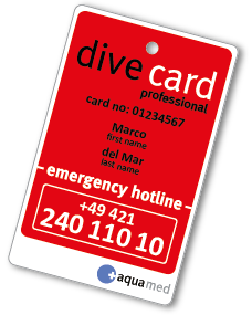 dive card professional